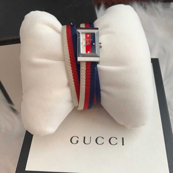 NWT 💯 Gucci Tri color watch - Picture 1 of 11